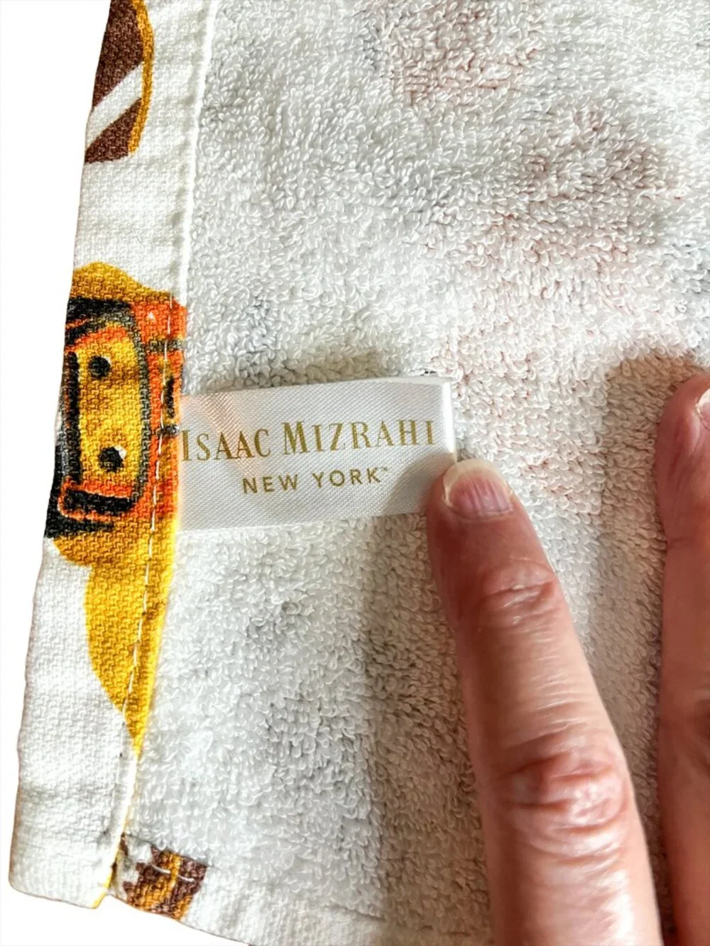 Isaac Mizrahi Fall Football Dog Kitchen Towels – Set of 2